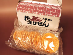 喜多方　小林米菓店　たまりせんべい